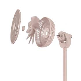 Ventilátor stojanový Duux DXCF100 Whisper Flex 2 Smart, peach růžový

 obrázek produktu 6 z 15