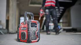 Stavební rádio Einhell TE-CR 18 Li DAB+/FM/BT , IP 65 (bez baterie), 3407995 

 obrázek produktu 3 z 9