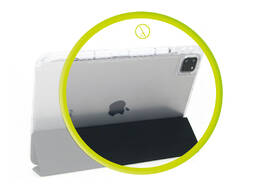 Pouzdro na tablet flipové Mobile Origin Easy Tablet Case na Apple iPad Pro 13" (M5 2025/M4 2024) černé/průhledné

 obrázek produktu 10 z 11