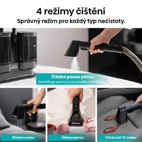 Tepovač koberců Hisense HSSC07A 2in1 Steam IQ černý

 obrázek produktu 15 z 34