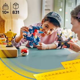 Stavebnice LEGO® Pokémon™ 72165 SMART Play™: Mistrovský souboj – Umbreon vs. Garchomp 

 obrázek produktu 7 z 8