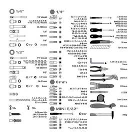 Sada nářadí Extol Craft 918303 

 obrázek produktu 2 z 2