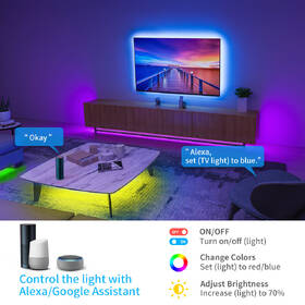 LED pásek Govee WiFi RGB Smart, 15m + ovladač 

 obrázek produktu 1 z 9