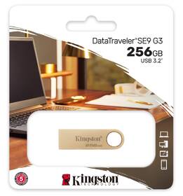 USB Flash Kingston DataTraveler SE9 G3 256GB zlatý

 obrázek produktu 2 z 2