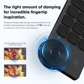 Ovladač XPPen Wireless Shortcut Remote 

 obrázek produktu 2 z 7