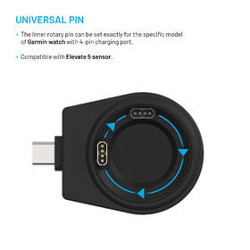 Nabíjecí adaptér FIXED USB-C na Garmin kompatibilní s Powerstation Uni černý

 obrázek produktu 2 z 7