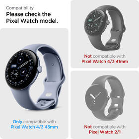 Ochranná fólie Spigen EliteShield EZ Fit na Google Pixel Watch 4/3 (45mm) (2 ks) 

 obrázek produktu 5 z 11