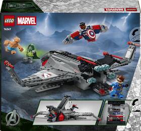 Stavebnice LEGO® Marvel 76347 Avengers: Doomsday: Quinjet 

 obrázek produktu 3 z 9