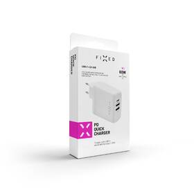 Nabíječka do sítě FIXED 2x USB, USB-C PD, 60W bílá

 obrázek produktu 2 z 2