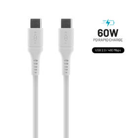 Kabel FIXED Liquid silicone USB-C/USB-C s podporou PD, 60W, 1,2m bílý

 obrázek produktu 1 z 8