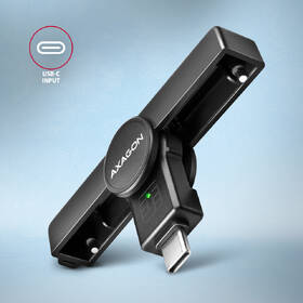 Čtečka eObčanek Axagon USB-C PocketReader černá

 obrázek produktu 3 z 5