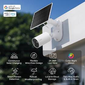 IP kamera TP-Link Tapo TC82 Kit bílá barva
