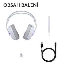 Headset Logitech G522 Lightspeed bílý

 obrázek produktu 5 z 6