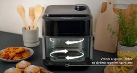 Fritéza horkovzdušná Remoska R301002 Vento SteamChef 6,3 l šedá

 obrázek produktu 14 z 15