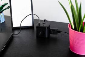 Kabel prodlužovací Huslog 20W 3xzásuvka, 2xUSB-C, 1xUSB černý

 obrázek produktu 5 z 5