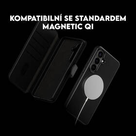 Pouzdro na mobil flipové PanzerGlass CARE Tango 2v1 MagSafe na Samsung Galaxy S26+ černé

 obrázek produktu 7 z 12