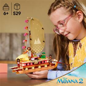 Stavebnice LEGO® │ Disney 43270 Vaiana a dobrodružství na kánoi 

 obrázek produktu 7 z 9