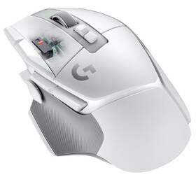 Myš Logitech G502 X Lightspeed bílá barva
