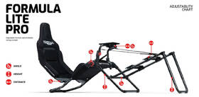 Závodní kokpit Next Level Racing Formula LITE Pro černý

 obrázek produktu 8 z 10