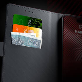 Pouzdro na mobil flipové 3mk Hardy Foldy Case na Samsung Galaxy S26+ černé

 obrázek produktu 3 z 5