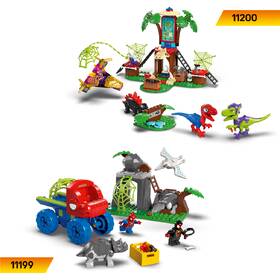 Stavebnice LEGO® Marvel Spidey a jeho úžasní přátelé 11198 Spin, Electro a honička s dinosauřím vozidlem 

 obrázek produktu 3 z 9