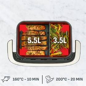 Fritéza horkovzdušná Tefal EY9278E0 Ever Fry Dual Flex černá

 obrázek produktu 6 z 11