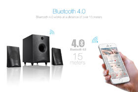 Reproduktory Fenda F&D F210X 2.1, bluetooth, rádio, USB, dálkové ovládání černé

 obrázek produktu 1 z 6