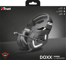 Headset Trust GXT 380 Doxx Illuminated Gaming černý

 obrázek produktu 6 z 6
