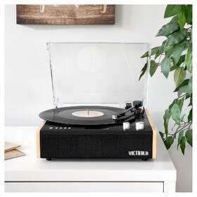Gramofon Victrola VTA-72 Eastwood černá barva

