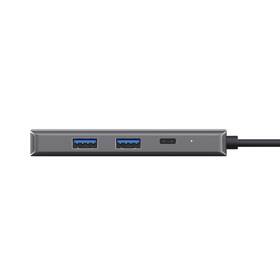 USB Hub Trust DALYX, 6-in-1 USB-C Multi-Port stříbrný

 obrázek produktu 3 z 11