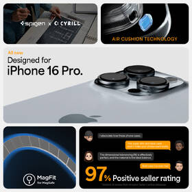 Kryt na mobil Spigen Ultra Hybrid MagSafe na Apple iPhone 16 Pro - Analogue průhledný

 obrázek produktu 7 z 11