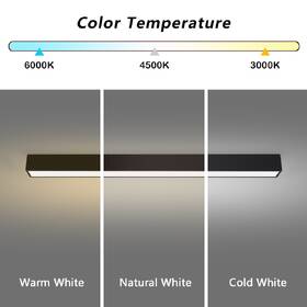 Stropní svítidlo IMMAX NEO LITE LUNGO SMART, 120cm, 38W, 2882lm, s podporou BEACON, Wi-Fi, TUYA černé

 obrázek produktu 4 z 8