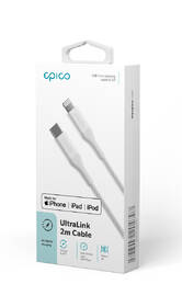 Kabel Epico UltraLink USB-C/Lightning 2m  EC43 bílý

 obrázek produktu 3 z 3