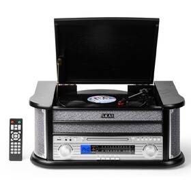 Gramofon AKAI ATT-350CC černý/stříbrný

 obrázek produktu 4 z 4