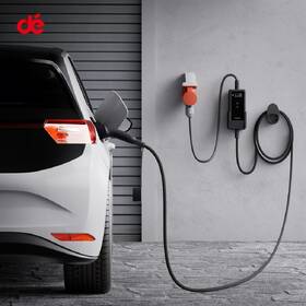 Cestovní nabíjecí stanice dé pro elektromobily 11 kW s 10m kabelem, verze s CZ aplikací černá

 obrázek produktu 2 z 6