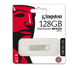 USB Flash Kingston 128GB kovový

 obrázek produktu 3 z 7