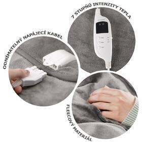 Vyhřívací deka Lanaform Heating Overblanket šedá

 obrázek produktu 1 z 7