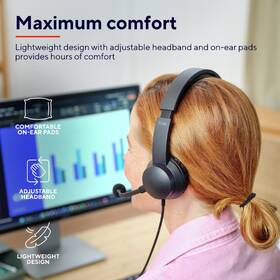 Headset Trust Ayda, USB černý

 obrázek produktu 6 z 11