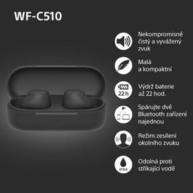 Sluchátka Sony WF-C510 černá

 obrázek produktu 5 z 17