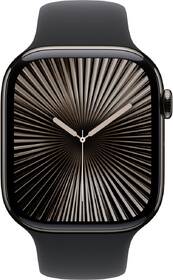 Chytré hodinky Apple GPS + Cellular 46mm pouzdro z břidlicově šedého titanu - černý sportovní řemínek - S/M 

 obrázek produktu 1 z 8