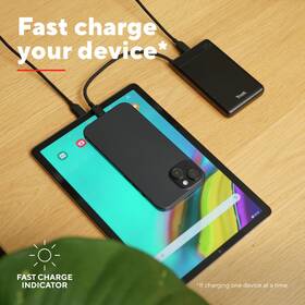 Powerbanka Trust Fiera, 10000 mAh, s kabelem, 2x USB-C černá

 obrázek produktu 6 z 11