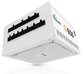 Zdroj Evolveo G650 White 80+ Gold, 650W, ATX 3.1 bílý

 obrázek produktu 5 z 11