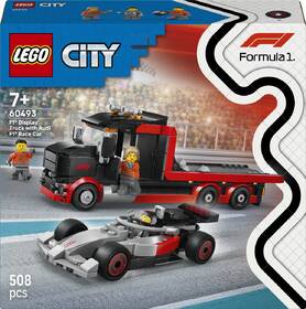 Stavebnice LEGO® City 60493 Výstavní náklaďák F1® se závodním autem Audi F1® 

 obrázek produktu 5 z 9