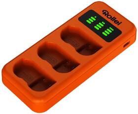 Nabíječka Rollei Dual Charger EN-EL15 (Nikon) oranžová

 obrázek produktu 2 z 2