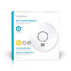 Detektor kouře Nedis WIFIDS10WT, Wi-Fi 

 obrázek produktu 3 z 3