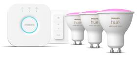Startovací sada Philips Bluetooth 5,7W, GU10, White and Color Ambiance + Bridge, Switch 

 obrázek produktu 2 z 6