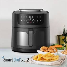 Fritéza horkovzdušná Rohnson R-2858 SmartChef XL 2 Wi-Fi, 8 l 
