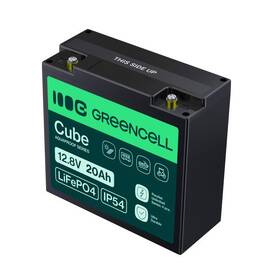 Olověný akumulátor Green Cell CUBE LiFePO4, 20Ah, 12.8V, 256Wh pro traktor, elektrická vozidla černý

 obrázek produktu 1 z 3