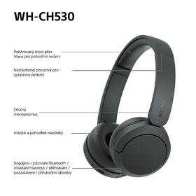 Sluchátka Sony WH-CH530 černá

 obrázek produktu 13 z 16