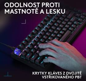 Klávesnice Logitech G316 X 75 - US INT'L layout černá

 obrázek produktu 13 z 19